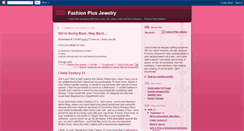 Desktop Screenshot of fashionplusjewelry.blogspot.com