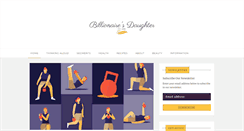 Desktop Screenshot of billionairesdaughter.blogspot.com