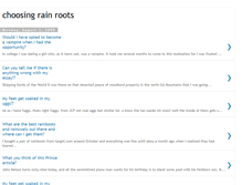 Tablet Screenshot of choosing-rain-roots.blogspot.com