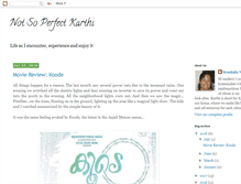 Tablet Screenshot of notsoperfectkarthi.blogspot.com