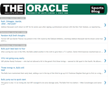Tablet Screenshot of oraclesports.blogspot.com