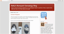 Desktop Screenshot of bettysgenealogyblog.blogspot.com