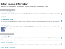 Tablet Screenshot of batam-tourism.blogspot.com