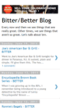 Mobile Screenshot of bitterbetterideas.blogspot.com