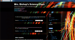 Desktop Screenshot of mrsbishopscienceclass.blogspot.com