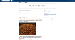 Desktop Screenshot of mike-is-hungry.blogspot.com