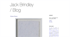 Desktop Screenshot of jackbrindley.blogspot.com