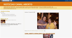 Desktop Screenshot of noticiascanalaberto.blogspot.com