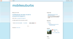 Desktop Screenshot of mobilesuburbs.blogspot.com