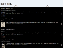 Tablet Screenshot of ink-fected.blogspot.com