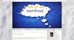 Desktop Screenshot of meuapdossonhos.blogspot.com