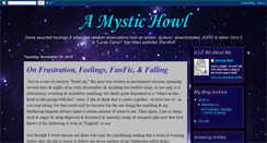 Desktop Screenshot of mystichowl.blogspot.com