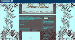 Desktop Screenshot of divinetalents.blogspot.com