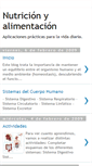 Mobile Screenshot of blognutricionyalimentacion.blogspot.com