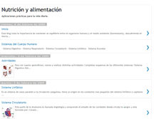 Tablet Screenshot of blognutricionyalimentacion.blogspot.com