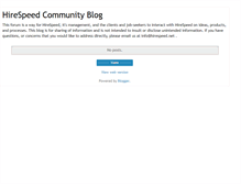 Tablet Screenshot of hirespeed.blogspot.com