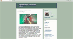 Desktop Screenshot of denemelerle.blogspot.com