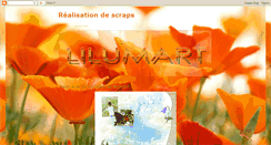 Desktop Screenshot of lilumart-scrap.blogspot.com