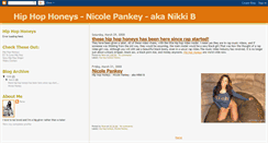 Desktop Screenshot of hip-hop-honeys-nicole-pankey.blogspot.com