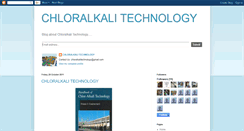 Desktop Screenshot of chloralkalitechnology.blogspot.com