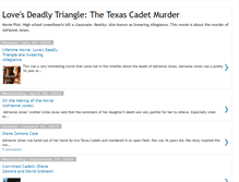 Tablet Screenshot of lovesdeadlytrianglethetexascadetmurde.blogspot.com