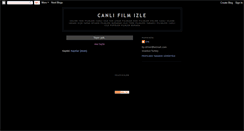 Desktop Screenshot of canlifilm-izle.blogspot.com