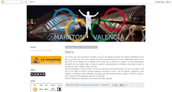 Desktop Screenshot of maratonvalencia2011.blogspot.com