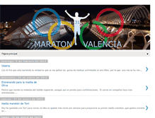 Tablet Screenshot of maratonvalencia2011.blogspot.com