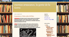 Desktop Screenshot of cuentos-araucanos.blogspot.com