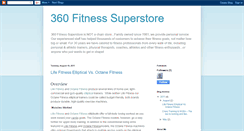 Desktop Screenshot of 360fitnesssuperstore.blogspot.com