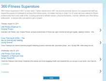 Tablet Screenshot of 360fitnesssuperstore.blogspot.com