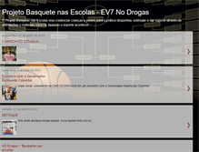 Tablet Screenshot of basquetenasescolas.blogspot.com