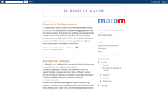 Desktop Screenshot of maiom.blogspot.com