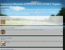 Tablet Screenshot of desayunosdiferentes.blogspot.com