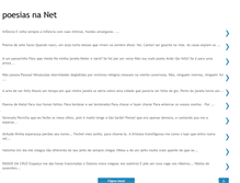Tablet Screenshot of netpoesias.blogspot.com