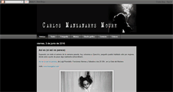 Desktop Screenshot of carlosmanzanaresmoure.blogspot.com