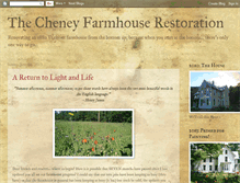 Tablet Screenshot of cheneyfarmhouse.blogspot.com