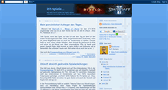 Desktop Screenshot of ichspiele.blogspot.com