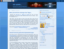 Tablet Screenshot of ichspiele.blogspot.com