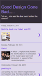 Mobile Screenshot of gooddesigngonebad.blogspot.com