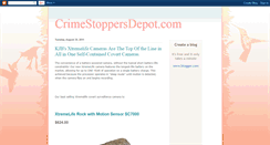 Desktop Screenshot of crimestoppersdepot.blogspot.com