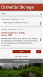 Mobile Screenshot of dotnetsqlstorage.blogspot.com