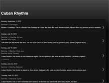 Tablet Screenshot of cubanrhythm.blogspot.com