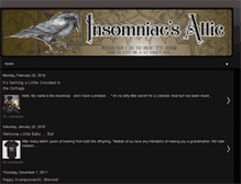 Tablet Screenshot of insomniacsattic.blogspot.com