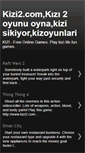 Mobile Screenshot of kizioyunlari.blogspot.com