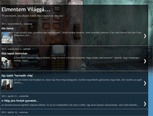 Tablet Screenshot of elmentemvilagga.blogspot.com