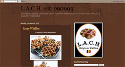 Desktop Screenshot of lachwaffles.blogspot.com