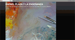 Desktop Screenshot of clasesdepinturarafaelplaza.blogspot.com