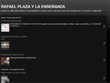 Tablet Screenshot of clasesdepinturarafaelplaza.blogspot.com