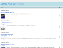 Tablet Screenshot of letrasnaosaotretas.blogspot.com